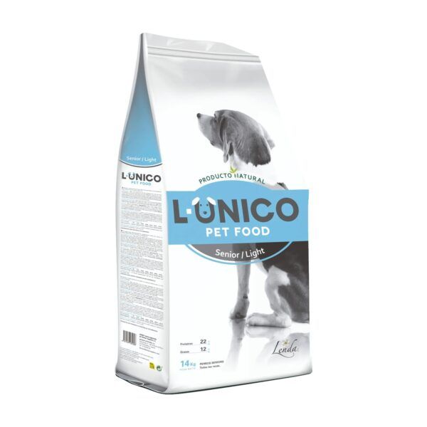Saco de pienso Lenda Único Senior Light para perros mayores