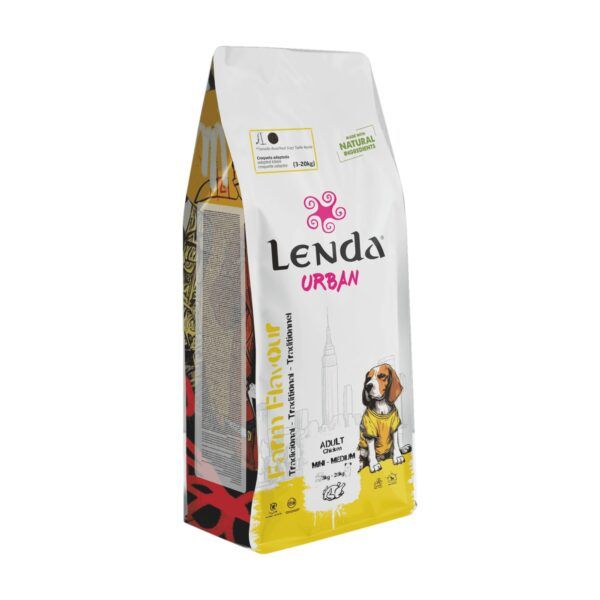 Saco de Lenda Urban Farm Flavour Pollo Pienso Para Perros Mini y Raza Mediana