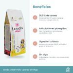 Beneficios de Lenda Urban Farm Flavour Pollo: carne, articulaciones, digestión y sin trigo