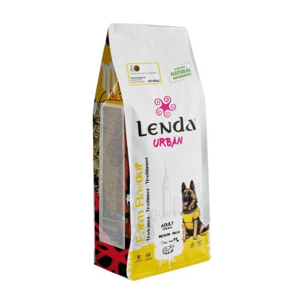 Saco de Lenda Urban Farm Flavour Pollo Pienso Para Perros Raza Mediana y Maxi 15 Kg