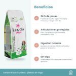 Beneficios de Lenda Urban Meadow Taste Cordero: carne, articulaciones, digestión y sin trigo