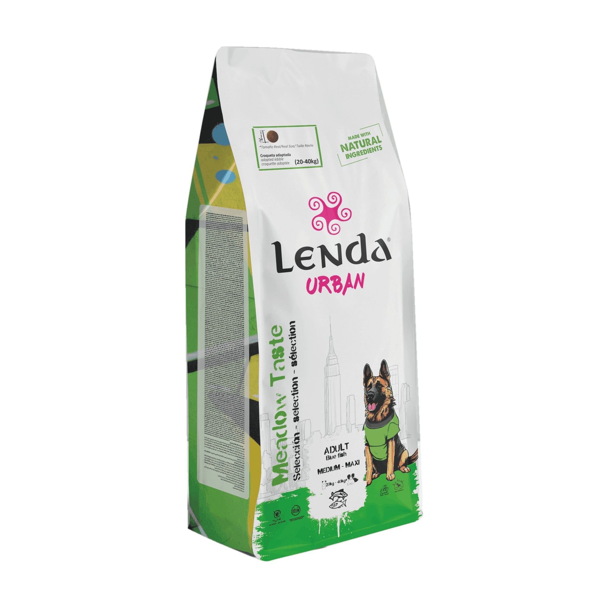 Saco de Lenda Urban Meadow Taste Cordero Pienso Para Perros Raza Mediana y Maxi 15 Kg Saco de Lenda Urban Meadow Taste Cordero Pienso Para Perros Raza Mediana y Maxi 15 Kg