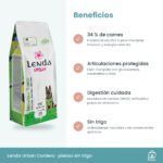 Beneficios de Lenda Urban Meadow Taste Cordero: carne, articulaciones, digestión y sin trigo