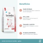 Beneficios de Lenda Vet Nature Cardiac gatos: sodio limitado, EPA y DHA y probióticos