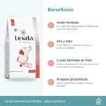Beneficios de Lenda Vet Nature Cardiac: sodio limitado, EPA y DHA y probióticos