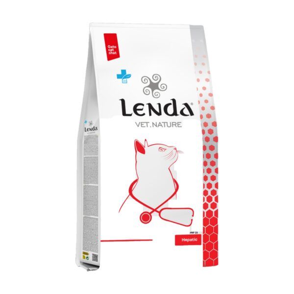 Saco de 2 kg de Lenda Vet Nature Hepatic pienso veterinario para gatos con problemas hepáticos