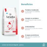 Beneficios de Lenda Vet Nature Hepatic: proteína moderada, antioxidantes y probióticos