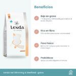Beneficios de Lenda Vet Nature Slimming & Sterilized gatos: bajo en grasa, fibra y probióticos