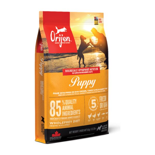 Orijen Puppy Pienso Sin Cereales de Pollo para Cachorros
