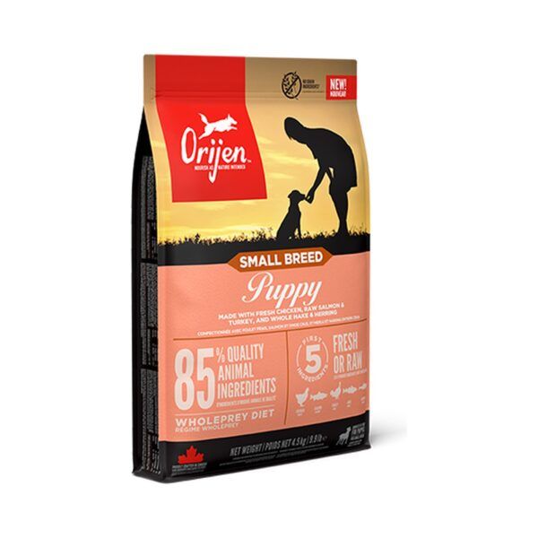 Orijen Small Breed Puppy Pienso Sin Cereales para Cachorros de Razas Pequeñas 4,5 kg