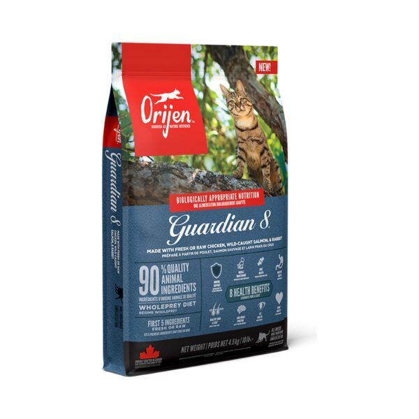 Orijen Guardian 8 Pienso Sin Cereales para Gatos Adultos