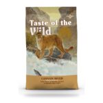 Saco de pienso Taste of the Wild Canyon River sin cereales para gatos con trucha y salmón ahumado