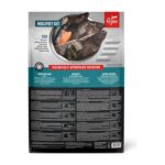 Reverso del envase de Orijen Small Breed Marine Fish Pienso Sin Cereales con Pescado para Perros de Razas Pequeñas 4,5 kg