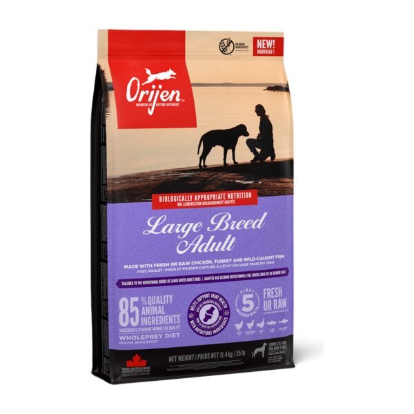 Orijen Large Breed Adult Pienso Sin Cereales para Perros Adultos de Razas Grandes 11,4 kg