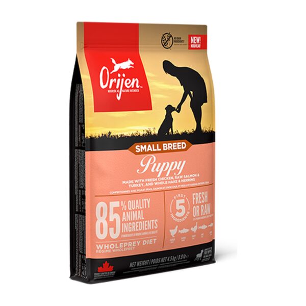 Orijen Small Breed Puppy Pienso Sin Cereales para Cachorros de Razas Pequeñas 4,5 kg