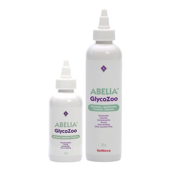 Vetnova Abelia GlycoZoo Limpiador Ótico Secante para Perros y Gatos - imagen 2
