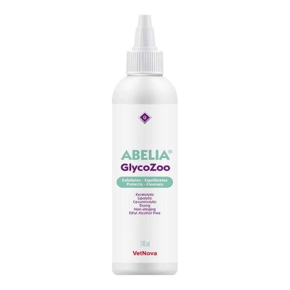 Vetnova Abelia GlycoZoo Limpiador Ótico Secante para Perros y Gatos Vetnova Abelia GlycoZoo Limpiador Ótico Secante para Perros y Gatos