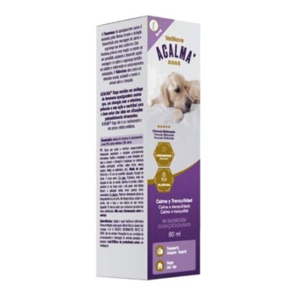 Vetnova Acalma Dogs Spray Feromonas y Valeriana para Perros 60 ml