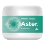Vetnova Aster Trisoftal Wipes Toallitas Limpiadoras de Ojos para Perros y Gatos 50 Uds