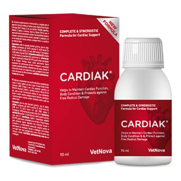 Vetnova Cardiak Omega-3, Taurina y L-Carnitina para el Corazón de Perros y Gatos - imagen 2