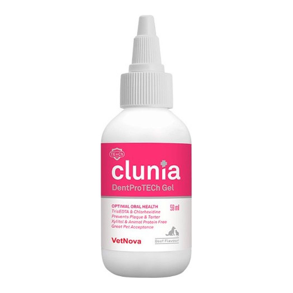 Vetnova Clunia DentProTech Gel Bucodental con Clorhexidina para Perros y Gatos 59 ml Vetnova Clunia DentProTech Gel Bucodental con Clorhexidina para Perros y Gatos 59 ml