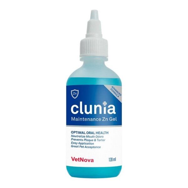 Vetnova Clunia Maintenance Zn Gel Oral con Zinc para Perros y Gatos