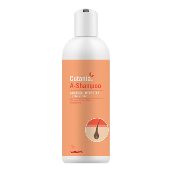 Vetnova Cutania A-Shampoo Champú Calmante con Avena para Perros y Gatos - imagen 2