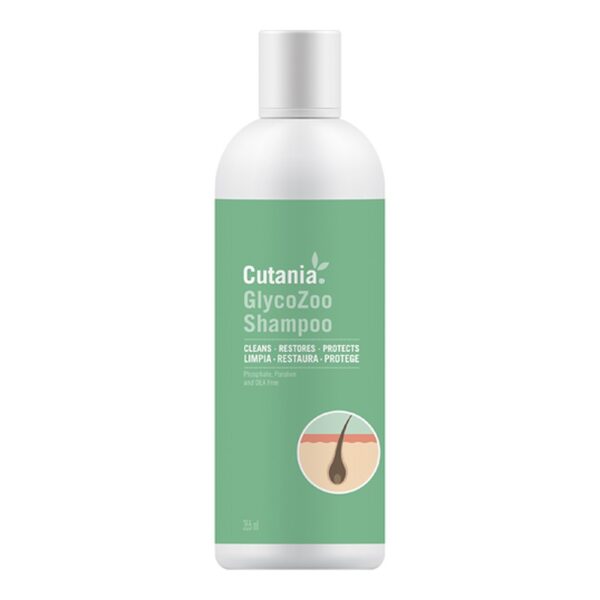 Vetnova Cutania GlycoZoo Shampoo Champú Secante y Exfoliante para Perros y Gatos 355 ml - imagen 2