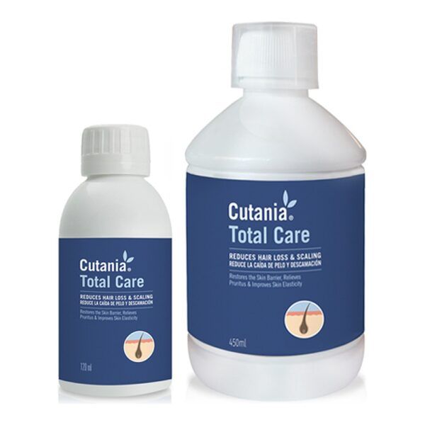 Vetnova Cutania Total Care Omega-3, Biotina y Zinc para Piel y Pelo de Perros y Gatos 120 ml - imagen 2