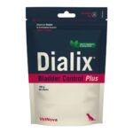 Vetnova Dialix Bladder Control Plus para perros, bolsa de 60 chews