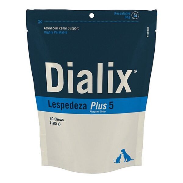 Vetnova Dialix Lespedeza Plus 5, bolsa de 60 chews