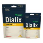 Vetnova Dialix Oxalate Plus para perros y gatos, bolsas de 30 chews (135 g) y 90 chews (405 g)