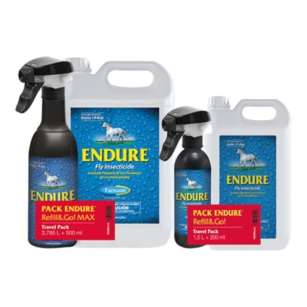 Vetnova Endure Refill&Go Pack Recarga + Pulverizador Insecticida para Caballos - imagen 2