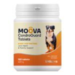 Vetnova Moova CondroGuard Tablets para perros, bote de 120 comprimidos