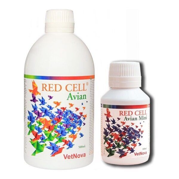 Vetnova Red Cell Avian Multivitamínico con Hierro para Aves de Deporte y Cría