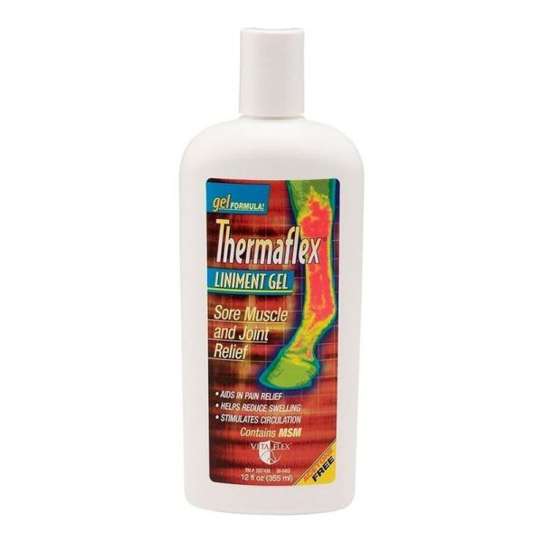 Vetnova Thermaflex Liniment Gel Frío-Calor para Músculos de Perros y Caballos 355 ml