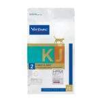 Saco de 3 kg de pienso Virbac HPM KJ2 Kidney & Joint para gatos