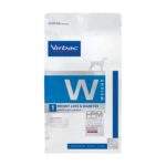 Saco de 3 kg de Virbac HPM Weight Loss & Diabetes W1, pienso para perros con diabetes y obesidad