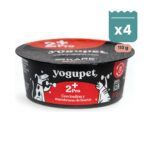 Yogupet 2+Pro Yogur Hiperproteico con Membrana de Huevo, Colágeno e Inulina para Perros y Gatos Pack Ahorro 4 x 110 g