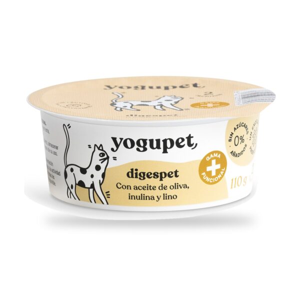 Yogupet Digespet Yogur Funcional para Gatos Pack Ahorro 4 x 110 g - unidad