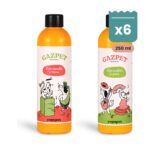 Yogupet Gazpet Yogur Líquido Mix Sandía-Fresa y Melón-Pera para Perros y Gatos Pack Ahorro 6 x 250 ml