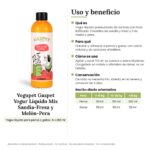 Yogupet Gazpet Yogur Líquido Mix Sandía-Fresa y Melón-Pera para Perros y Gatos Pack Ahorro 6 x 250 ml - uso y beneficio