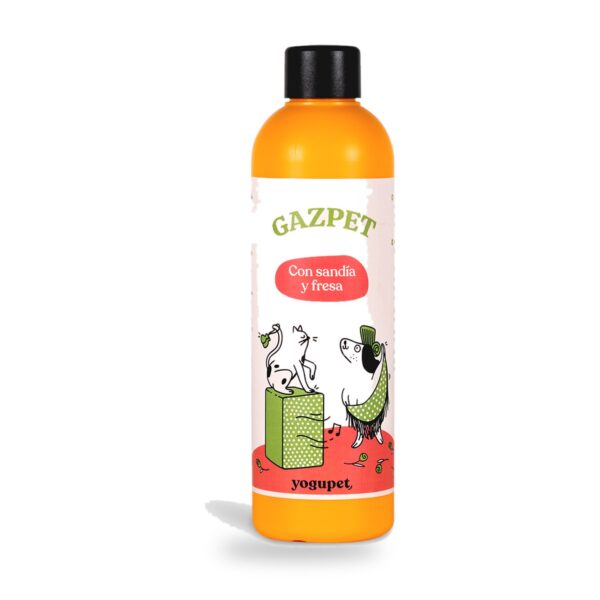 Yogupet Gazpet Yogur Líquido Sandía y Fresa para Perros y Gatos Pack Ahorro 6 x 250 ml - unidad