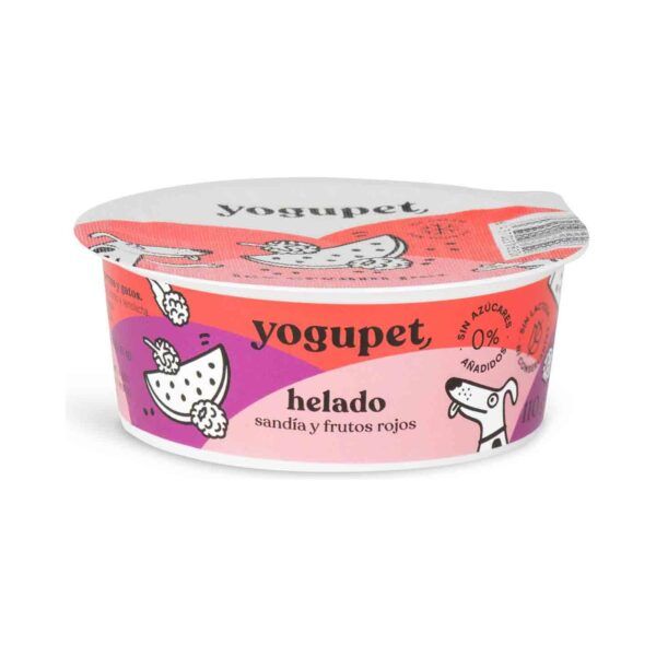 Yogupet Helado de Yogur con Frutas para Perros y Gatos Pack Ahorro 4 x 110 g