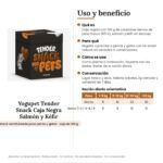 Yogupet Tender Snack Caja Negra Salmón y Kéfir para Perros y Gatos 100 g - uso y beneficio
