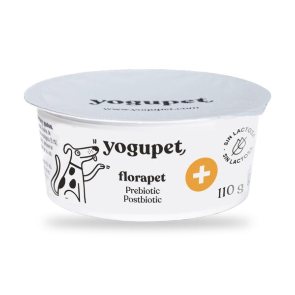 Yogupet Yogudiet Florapet Yogur Postbiótico y Prebiótico para Perros Pack Ahorro 4 x 110 g - unidad