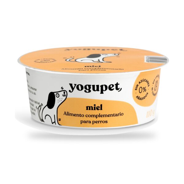 Yogupet Yogur Clásico con Miel para Perros Pack Ahorro 4 x 110 g - unidad